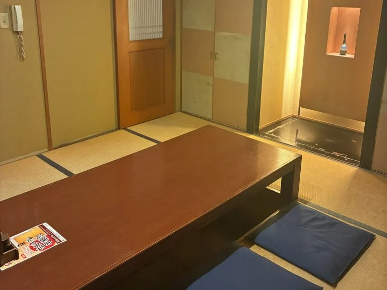 味処 なかやの店内